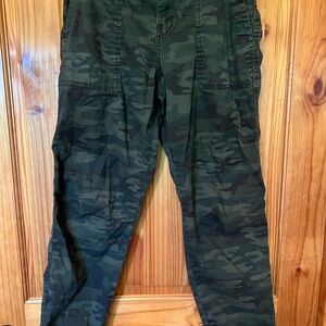 Sanctuary Green Cargo Pants Tactical Style
